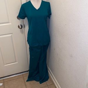 Green Scrub Set